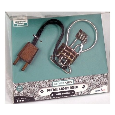 RECENTTOYS Metal Light Bulb