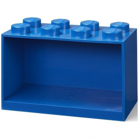 LEGO Brick 8 závesná polica modrá