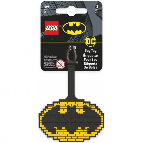 LEGO DC Super Heroes Menovka na batožinu - Batman logo