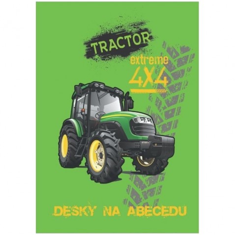 Dosky na abecedu Traktor 21