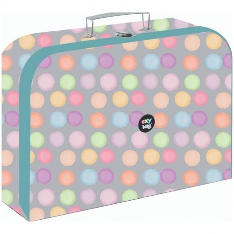 Detský kufrík lamino 34 cm OXY Style Mini Dots