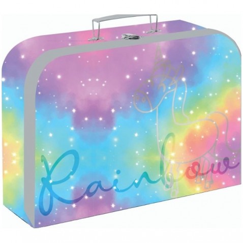 Detský kufrík lamino 34 cm OXY Style Mini Rainbow