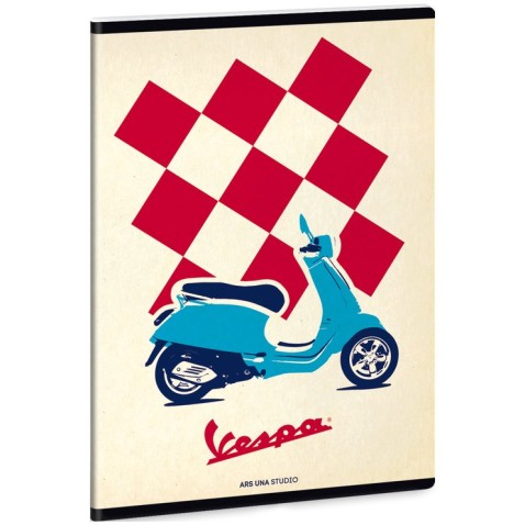 Ars Una Zošit Vespa A5 linajkový squares