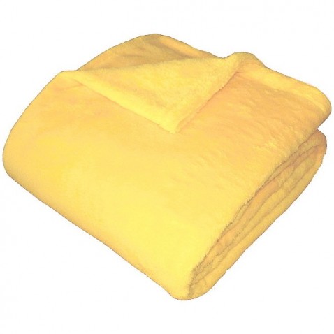Dadka Super soft deka svetlo žltá 100x150