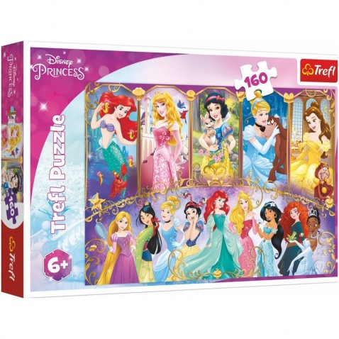 Puzzle Portréty princezien Disney 160 dielikov