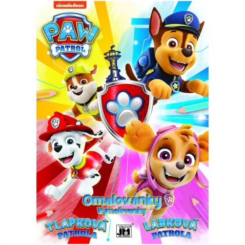 Vymaľovánky A4 Paw Patrol