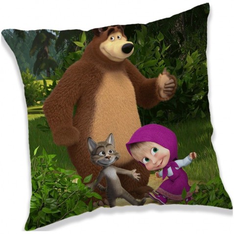 Detský vankúš Máša a Medveď 087