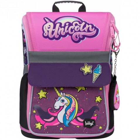 Školská taška BAAGL Zippy Unicorn