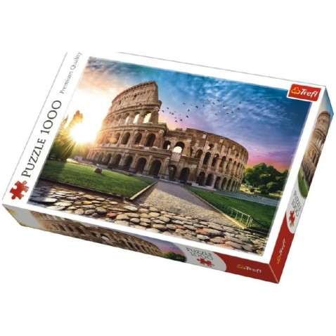 Trefl Puzzle Preslnené Koloseum Rím 1000 dielikov