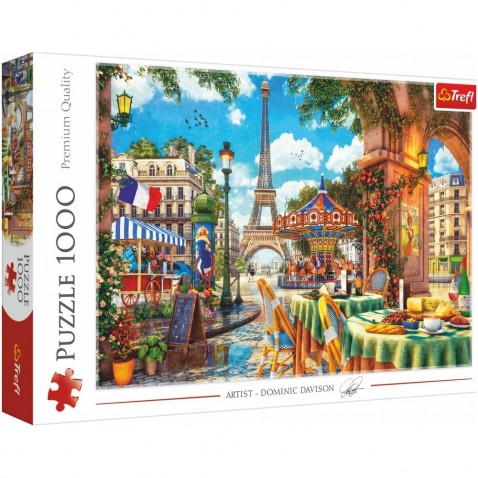 Trefl Puzzle Parížske ráno 1000 dielikov