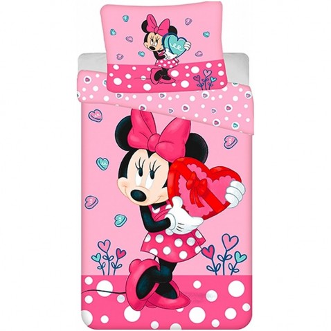 Obliečky Minnie Hearts 03