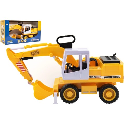 Stavebný stroj bager nakladač 38cm