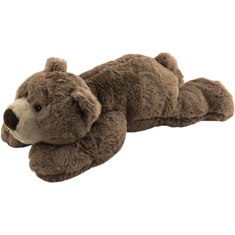 Medveď hnedý ležiaci plyš 50cm 0+