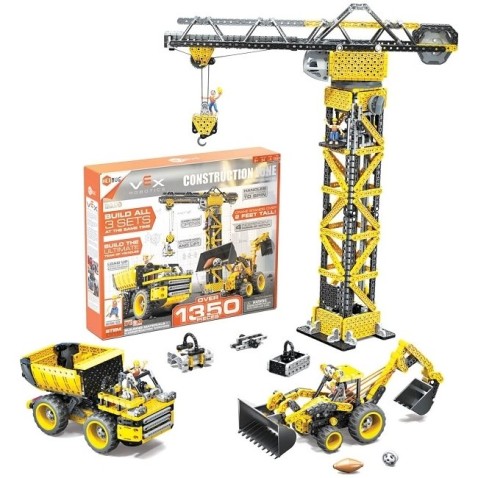 HEXBUG VEX Stavebný set - žeriav, bager, sklápač