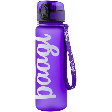 BAAGL Tritanová fľaša na pitie Logo fialová 500ml
