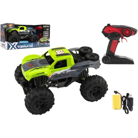 Auto RC terénne 4x4 zelené