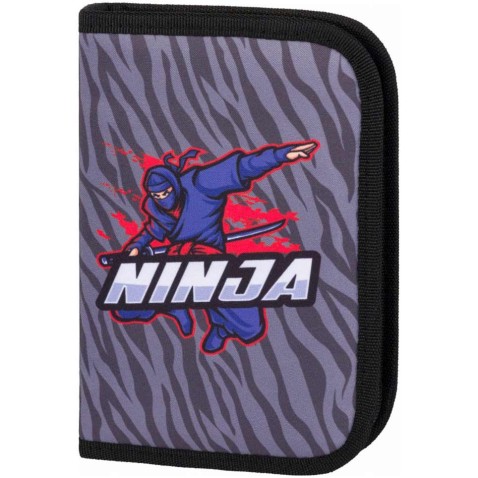 BAAGL Školský peračník klasik dve klopy Ninja