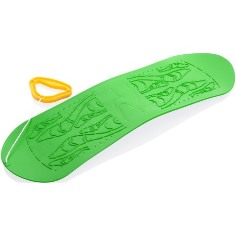 Detský snowboard zelený