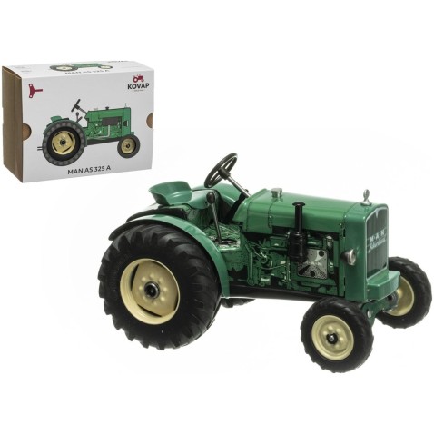 Traktor MAN AS 325A zelený na kľúčik 1:25