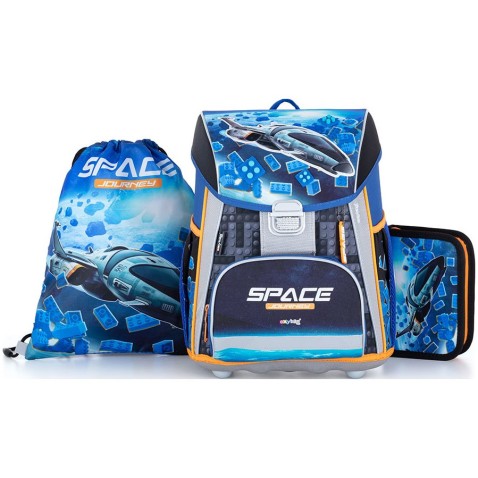 Školská taška Oxybag PREMIUM Space 3dielny set
