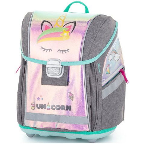 Školská taška Oxybag PREMIUM LIGHT Unicorn iconic