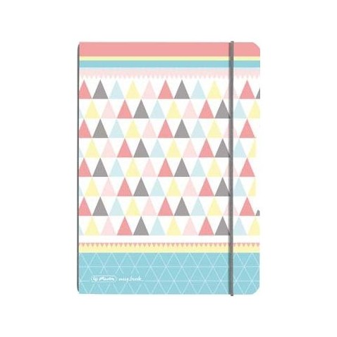 Zošit flex A5 545 Graphic Pastel Poly štvorček