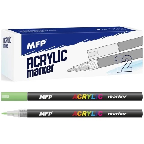 Fix akrylový MFP 1mm zelený svetlý