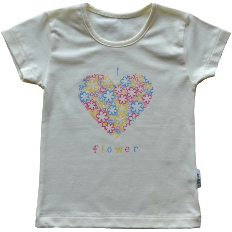 Detské tričko Bettymode FLOWER krátky rukáv