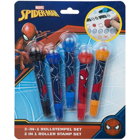 Súprava pečiatok 2v1 Spider-Man