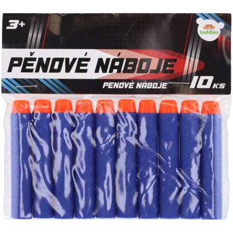 Náhradné penové náboje do pištole 10ks