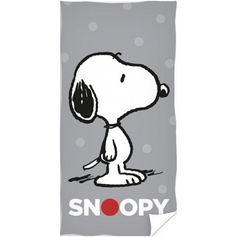 Osuška Snoopy Grey