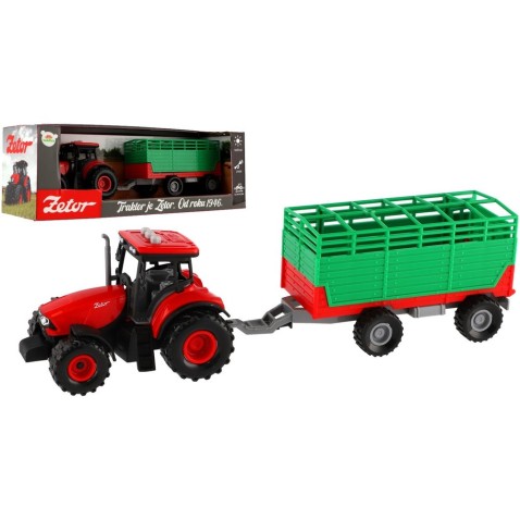 Traktor Zetor s vlekom