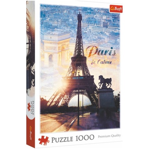 Trefl Puzzle Paríž o súmraku 1000 dielikov