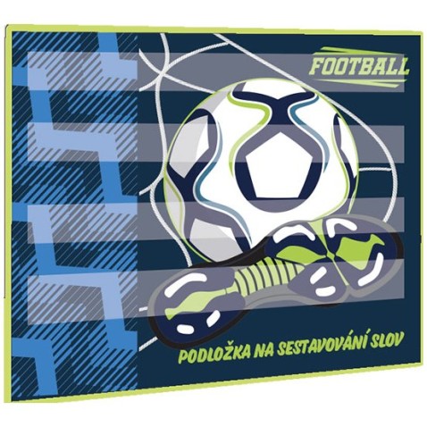 Podložka na zostavovanie slov Futbal 2