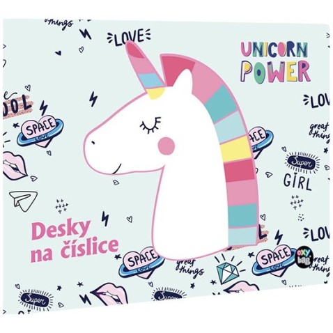 Dosky na číslice Unicorn iconic 23