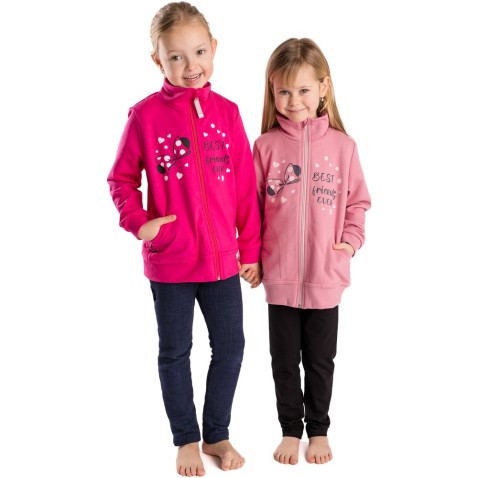 Detská mikina Bettymode MINNIE AMARANT