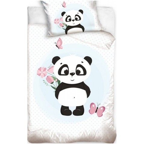 Detské obliečky do postieľky Roztomilá Panda
