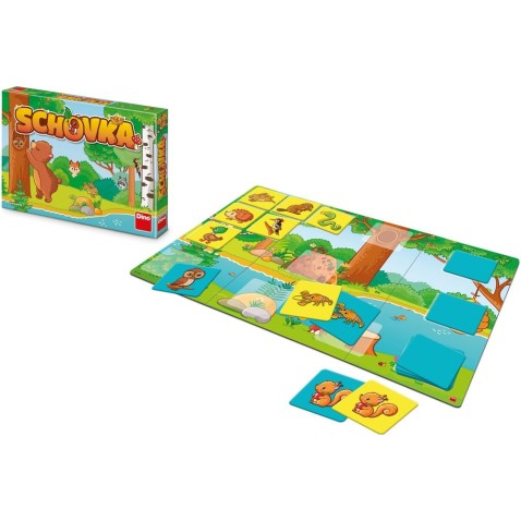 Dino schovka detská hra