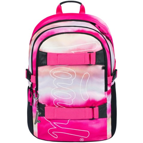 Školský batoh BAAGL Skate Pink Stripes