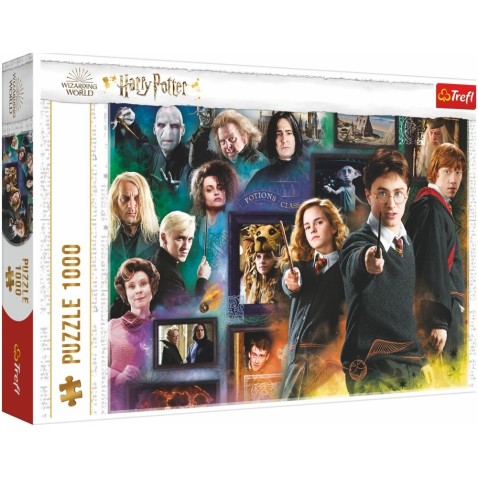 Trefl Puzzle Harry Potter - Kúzelnícky svet 1000 dielikov