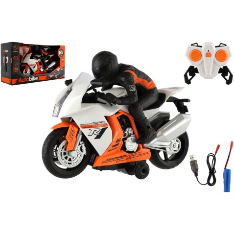 Motorka RC oranžová