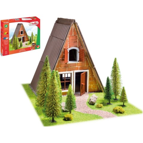 Stavebnica Teifoc Fínska chatka 160ks