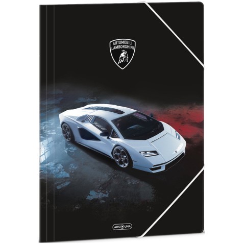 Zložka na zošity Lamborghini A4 white