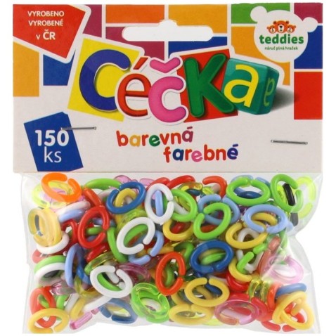 Céčka farebná 150 ks