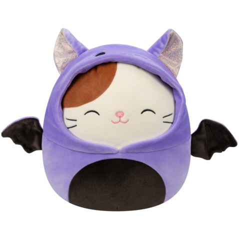 SQUISHMALLOWS Mačka v kostýme netopiera Cam