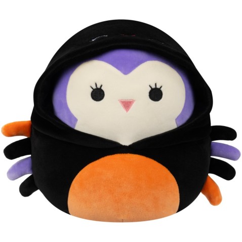 SQUISHMALLOWS Sova v kostýme pavúka Holly