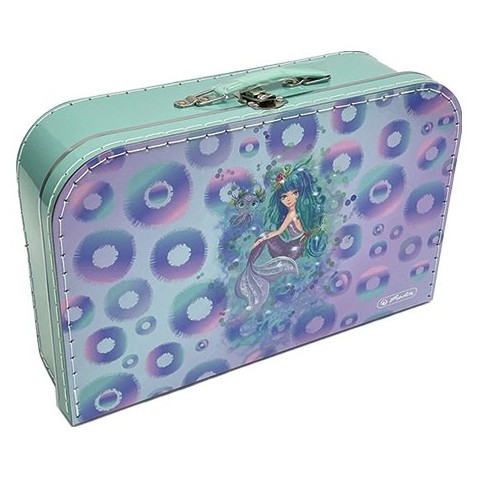 Detský kufrík na výtvarku Morská panna, 35 cm