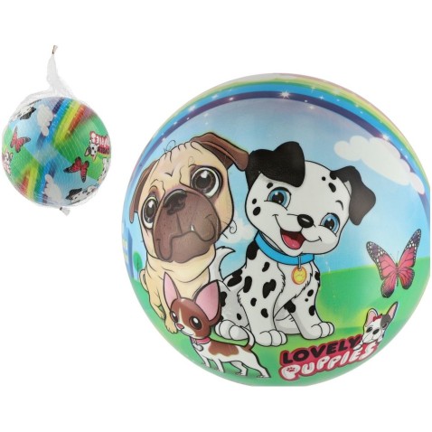 Lopta Psíkové nafúknutá 23cm