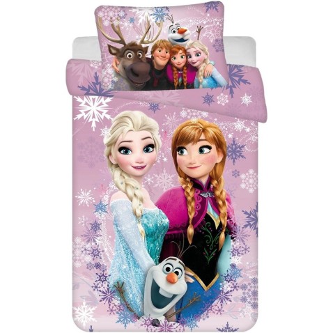 Detské obliečky do postieľky Frozen Purple baby