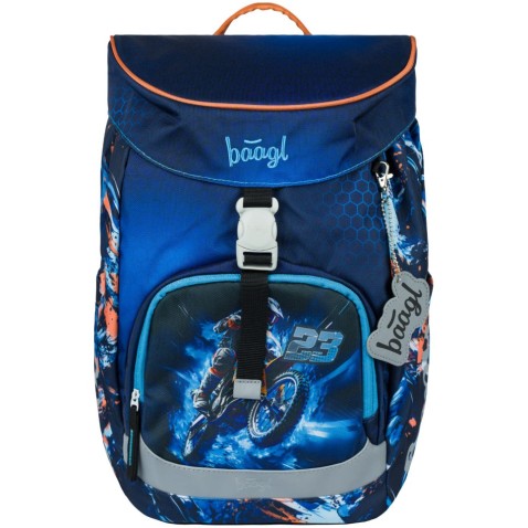 Školský batoh Baagl Airy Motorka